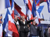 Par Francijas prezidenta amatu cīnīsies Lepēna un Makrons
